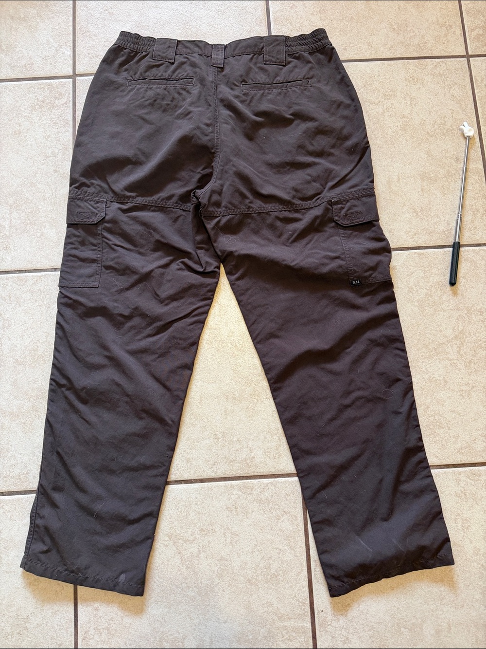 5.11 Tactical Brown Men's Cargo Pants - Tactical Utility Trousers - Picture 5 of 5